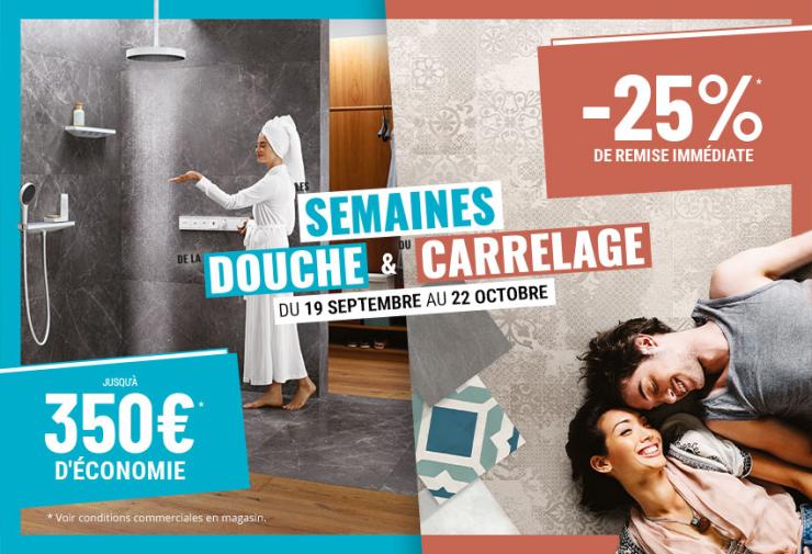 Semaines douches et carrelage
